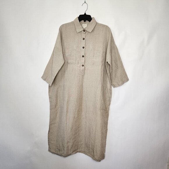 Vikolino Beige Pullover Dress - Picture 3 of 7